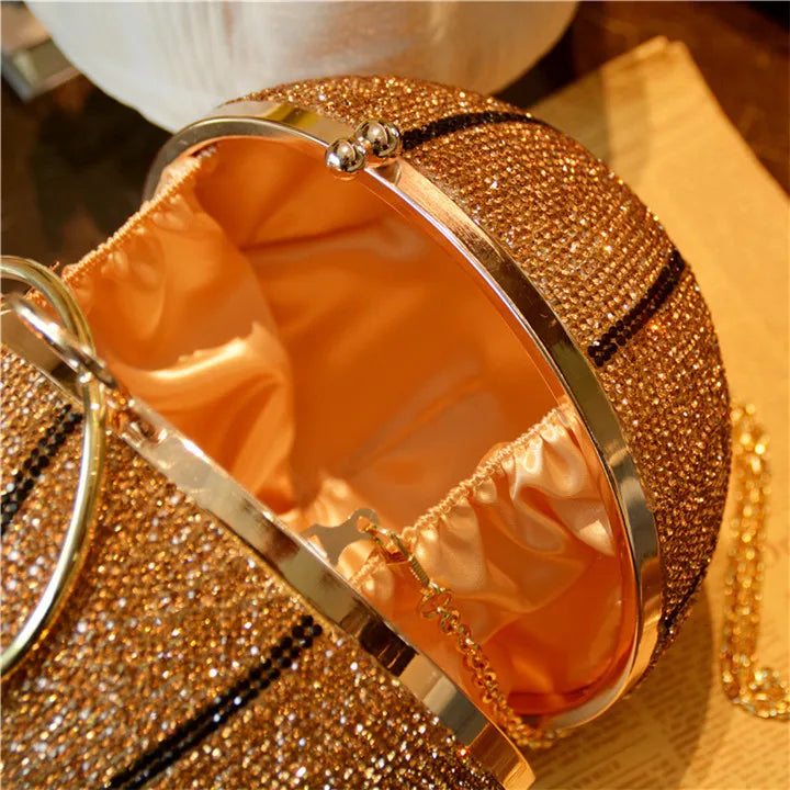 Basketball Strass Bag